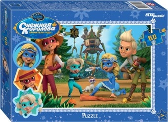 Пазл Step Puzzle Снежная Королева 81216 (60 эл)