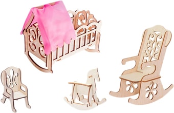 Мебель для кукольного домика Большой слон Детская для больших кукол до 30 см М-007