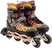 Роликовые коньки Favorit 8817-S-BK (р. 30-33)