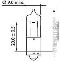 Галогенная лампа Philips 12146CP