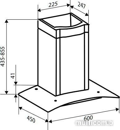 Кухонная вытяжка Zigmund & Shtain K 247.61 B