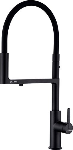 Смеситель Paulmark Tornado TO213402-401 (черный/антрацит)