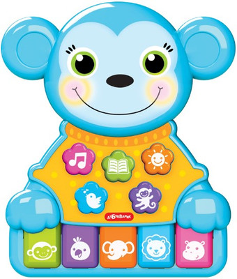 Развивающая игрушка Азбукварик Обезьянка Музыкальные зверята 4680019286082