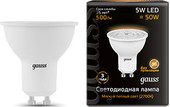 Светодиодная лампа Gauss GU10 5Вт 2700K [101506105]