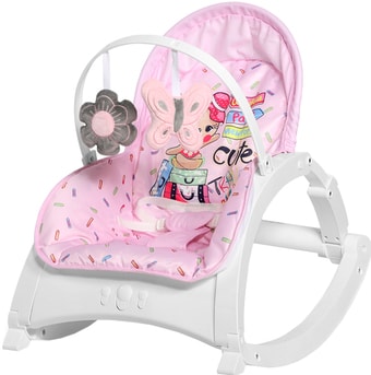 Шезлонг Lorelli Enjoy 2020 Pink Travelling