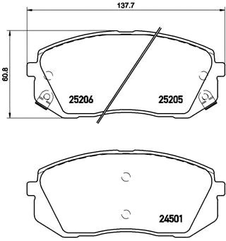 Brembo P30056