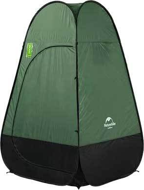 Палатка для душа и туалета Naturehike Utility NH17Z002-P (190T, зеленый)