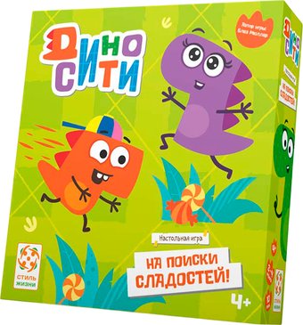 Развивающая игра Стиль Жизни Дино Сити LS61