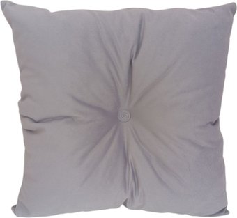 Декоративная подушка Sled Квадратная 40x40x12 (серый)