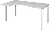 Стол Программа Техно Аргентум-МП НТМП.П-040 левый (сосна винтер/белый)