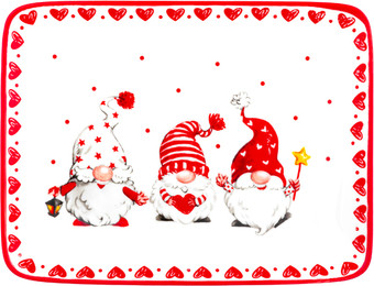 Блюдо Elan Gallery Веселые гномики 540601