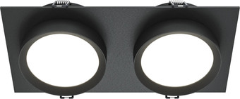 Точечный светильник Maytoni Hoop DL086-02-GX53-SQ-B