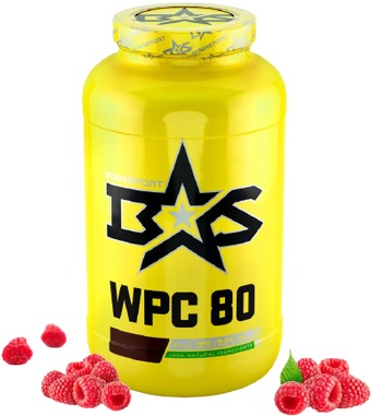 Протеин Binasport WPC 80 (2000г, малина)