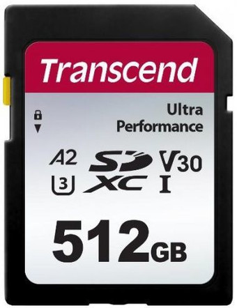 Карта памяти Transcend SDXC 340S 512GB