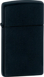 Зажигалка Zippo Slim 1618 Black Matte