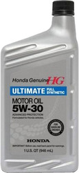 Моторное масло Honda Full Synthetic 5W-30 SM (08798-9039) 0.946л