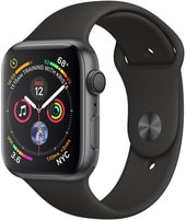 Умные часы Apple Watch Series 4 44 мм (алюминий серый космос/черный)