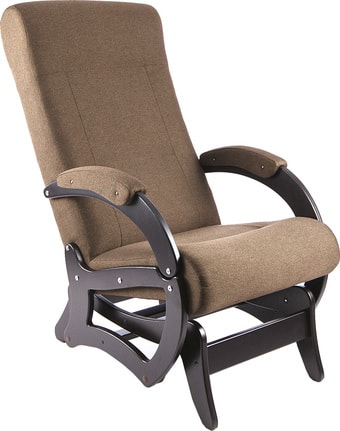 Кресло-качалка Бастион 6 гляйдер (рогожка, united 8/черный)