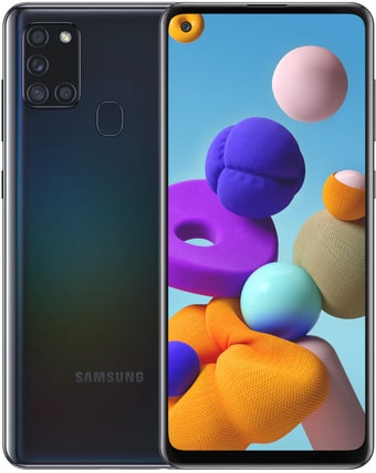 Смартфон Samsung Galaxy A21s SM-A217F/DSN 4GB/64GB (черный)