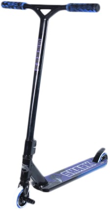 Трюковый самокат Ateox Shark 2023 (черный/синий)