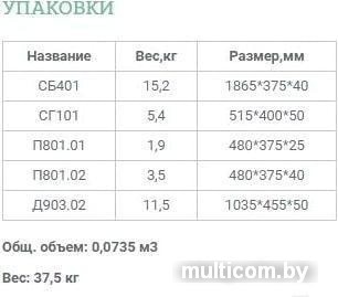Шкаф-пенал Уют Сервис Гарун-К 401.03 (дуб сонома)