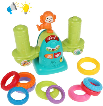 Развивающая игрушка Наша Игрушка Весы 10 колечек 9929