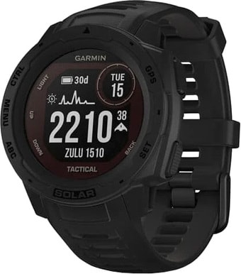 Умные часы Garmin Instinct Solar Tactical Edition (черный)