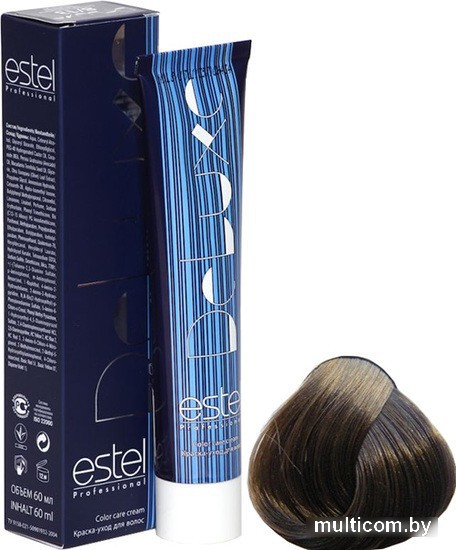 Estel Professional De Luxe 6/0 темно-русый