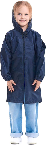 Дождевик Русский дождевик Ивент детский (104-116 см, темно-синий)