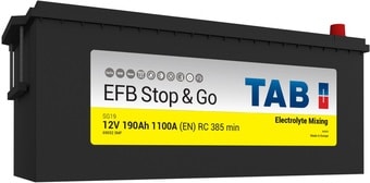 Автомобильный аккумулятор TAB EFB Stop&Go SG19 (190 А·ч)
