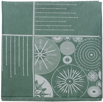 Tkano New Year Essential TK21-TC0024 (зеленый/ледяные узоры)