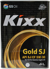 Моторное масло Kixx GOLD SJ 5W-30 SJ/CF 4л