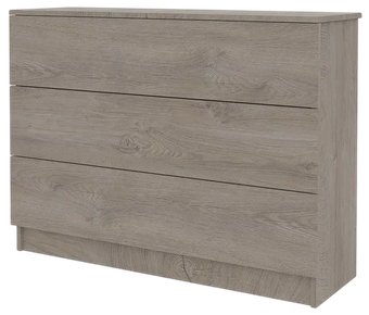 Комод Горизонт Нео 1050 3 ящика (дуб эндгрейн)