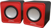 Акустика Perfeo PF-128 Wave (красный/черный)