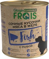 Сухой корм для собак Frais Classique Dog сочные кусочки мяса с рыбой в желе (850г)