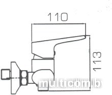 Смеситель Bravat Pure F9105161C-01
