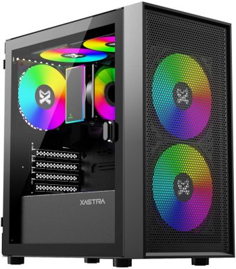 Корпус XASTRA A305M 3ARGB (черный)