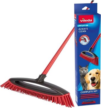 Щетка для пола Vileda Pet Pro Always Clean для шерсти и волос