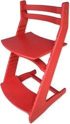 Стульчик для кормления Millwood Вырастайка-2 (красный)