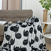 Плед Belezza Котошар 100x150 (серый)