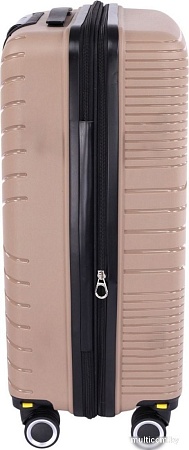 Чемодан-спиннер Pride РР-204 (S, капучино)