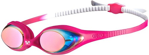 Очки для плавания ARENA Spider Mirror Jr 1E36219 (розовый/белый)