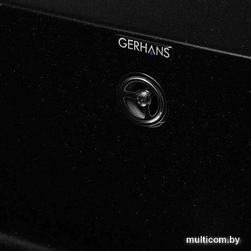 Кухонная мойка Gerhans В19 (оникс)