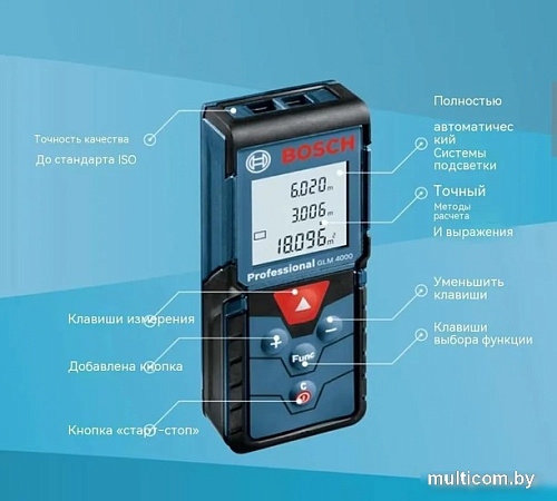 Лазерный дальномер Bosch Professional GLM 4000