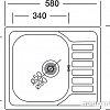Кухонная мойка Kromevye Triton EC 196 D