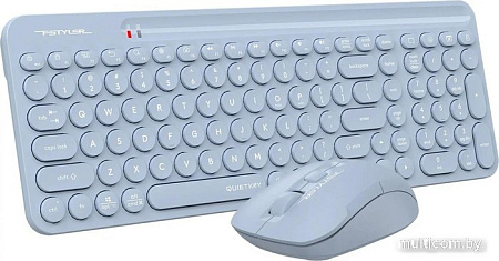 Офисный набор A4Tech Fstyler FG3300 Air (синий)