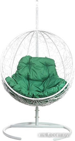 Подвесное кресло BiGarden Kokos (белый/зеленый)