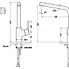 Однорычажный смеситель Bravat Palace F7172217CP-1