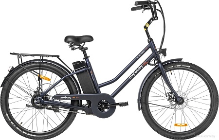 Электровелосипед MyWay Road 250 26 (17, черный антрацит матовый)