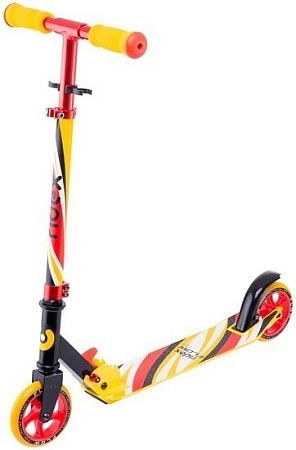 Самокат Ridex Flow (красный/желтый)